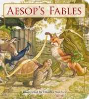 Aesop's Fables Oversized Padded Board Book: The Classic Edition 1646430247 Book Cover