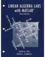 Linear Algebra Labs With Matlab 0135054397 Book Cover