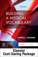 Medical Terminology Online with Elsevier Adaptive Learning for Building a null Book Cover