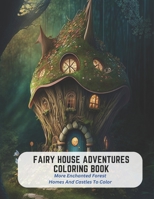 Fairy House Adventures Coloring Book: More Enchanted Forest Homes And Castles To Color B0C5KLDY3B Book Cover