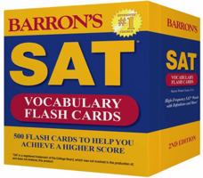 Barron's SAT Vocabulary Flash Cards 1438070381 Book Cover