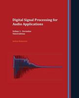 Digital Signal Processing for Audio Applications: Volume 1 - Formulae 0692912193 Book Cover