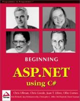 Beginning ASP.NET Using C# 1861006152 Book Cover