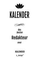 Kalender für Redakteure / Redakteur / Redakteurin: _ Wochen-Planer 2020 / Tagebuch / Journal für das ganze Jahr: Platz für Notizen, Planung / ... Erinnerungen und Sprüche (German Edition) 166092233X Book Cover