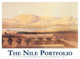 The Nile Portfolio: 10 Fine Lithographs 9774163249 Book Cover