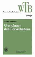 Grundlagen Des Tierverhaltens 3528068256 Book Cover