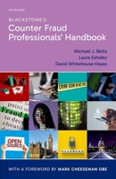 Blackstone's Counter Fraud Professionals' Handbook 0198893027 Book Cover