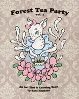 Forest Tea Party Vol. 1: An Art Zine & Coloring Book 1546855645 Book Cover