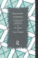 Evaluation in Schools: Getting Started with Training and Implementation 1138171913 Book Cover