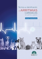Técnica de identificación de arritmias cardiacas en perros y gatos (Spanish Edition) 8416315965 Book Cover