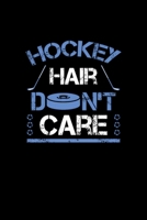 Hockey Hair Cute Funny Apparel: Blank Lined Notebook Journal for Work, School, Office 6x9 110 page 1677042311 Book Cover