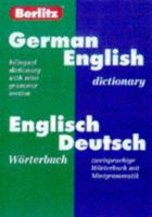Berlitz German-English Dictionary/Worterbuch Englisch-Deutsch 2831563801 Book Cover