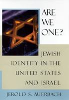 Are We One?: Jewish Identity in the United States and Israel 0813529174 Book Cover