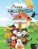 Happy HALLOWEEN Coloring Books For Kids: This Halloween Coloring and Activity Book celebrates the fun and excitement of the Halloween season by ... Creative Kid's most popular coloring pages B08HW4F2MB Book Cover