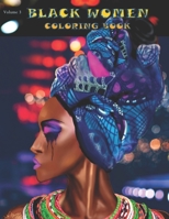 Black Women Coloring Book: VOLUME 3 B09DJFZH3T Book Cover