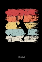 Notizbuch: Tennis Vintage Retro Aufschlag Cover Notizheft Notizblock Journal Ideenheft Trainingsbuch 1697509819 Book Cover