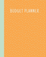 Budget Planner: Two Year Budgeting Workbook | Undated Monthly Personal Finance Organizer, Spending Log, Savings Worksheets, Bill Tracker, and Bank ... | Mint and Orange Dot Pattern Cover Design 1672026016 Book Cover