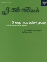 Sheep May Safely Graze for Piano Solo 0193722100 Book Cover