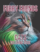 Furry Friends: A Colorful Journey Through the World of Cats: CATS Coloring Book B0BVNVPJ8C Book Cover