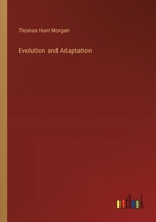 Evolution and Adaptation 3368924249 Book Cover