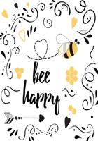 Bee Happy - A JOURNAL 1546722408 Book Cover