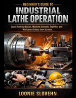 Beginner’s Guide to Industrial Lathe Operation: Learn Turning Basics, Machine Controls, Tool Use, and Workplace Safety from Scratch B0GHGJB7KB Book Cover