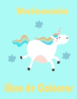 Unicornio Libro de Colorear: Gran regalo para los niños pequeños y Edad Preescolar 3-5; con 100 diseños bellos B091JBNJ4G Book Cover