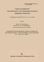 Anwendung Der Thermomagnetischen Analyse Zum Studium Des Umwandlungsverhaltens Von Eisenwerkstoffen Im Temperaturbereich Von 150 C Bis +1500 C 3663035158 Book Cover