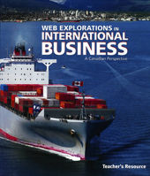 Web Explorations in International Business-Teacher's Resource: A Canadian Perspective 1550772104 Book Cover