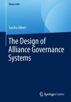 The Design of Alliance Governance Systems 365824710X Book Cover