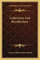Collections and Recollections 935575325X Book Cover