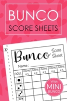 Bunco Score Sheets: Bunco Score Sheets With MINI BUNCO - Pads, Cards, Game Kit, Party Supplies, Dice Game Gift Valentine Vol.9 B083XWMCVZ Book Cover