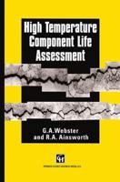 High Temperature Component Life Assessment 0412585200 Book Cover