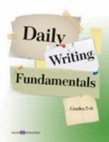 Daily Writing Fundamentals 7-8 082516267X Book Cover