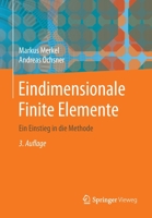 Eindimensionale Finite Elemente: Ein Einstieg in die Methode 3662579936 Book Cover