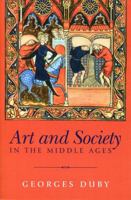 Art et société au Moyen Age 0745621740 Book Cover