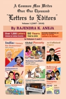 A COMMON MAN WRITES, OVER ONE THOUSAND "LETTERS TO EDITORS", VOLUME 1 1976997291 Book Cover