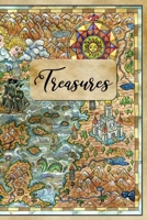 Treasures Notebook: Pirate Treasure Map Edition B083XX3LJD Book Cover