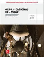 Organizational Behavior Improving Performance & Commitment in the Workplace 0078112559 Book Cover