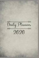 Daily Planner 2020: daily planner with to do list for organization - daily planner with hourly schedule - daily planner with time slots - daily planner 2020 one page per day - daily planner with notes 1677492031 Book Cover