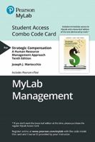 Strategic Compensation: A Human Resource Management Approach [with MyManagementLab Code] 0135639611 Book Cover