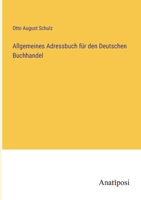 Allgemeines Adressbuch für den Deutschen Buchhandel 3382005077 Book Cover