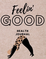 Health Journal Leopard Print Yoga: 12 week Journal B096WFNVHC Book Cover