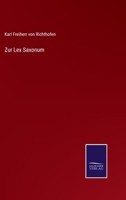 Zur Lex Saxonum (German Edition) 3744658503 Book Cover