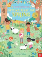 National Trust: Getting Ready for Spring, A Sticker Storybook (National Trust Sticker Storybooks) 1788004108 Book Cover