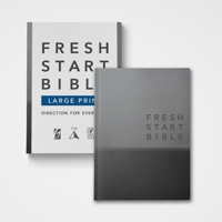 Fresh Start Bible Large Print Imitation Leather 1951227301 Book Cover