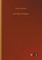As It Was Written 9355891911 Book Cover