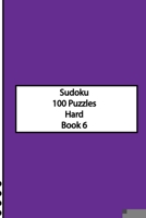 Sudoku-Hard-Book 6 B08T6BTKJK Book Cover