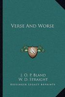 Verse & Worse 143252948X Book Cover