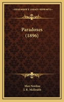 Paradoxe 1018506527 Book Cover